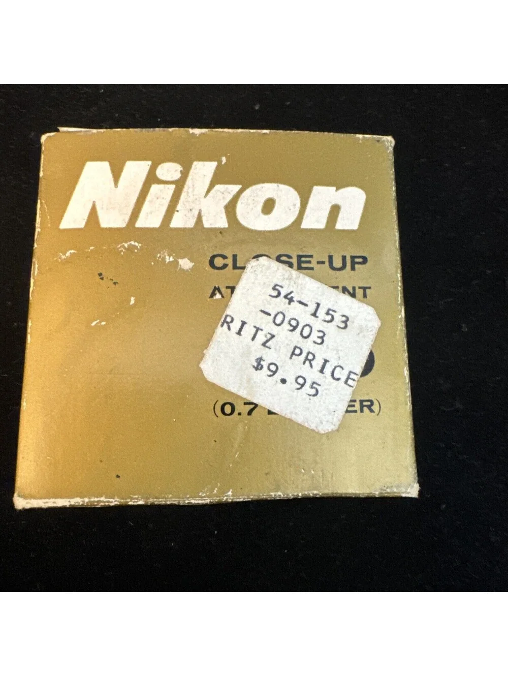 Rare NOS - Nikon 52mm No.0 Close Up Macro Screw In Camera Lens Filter